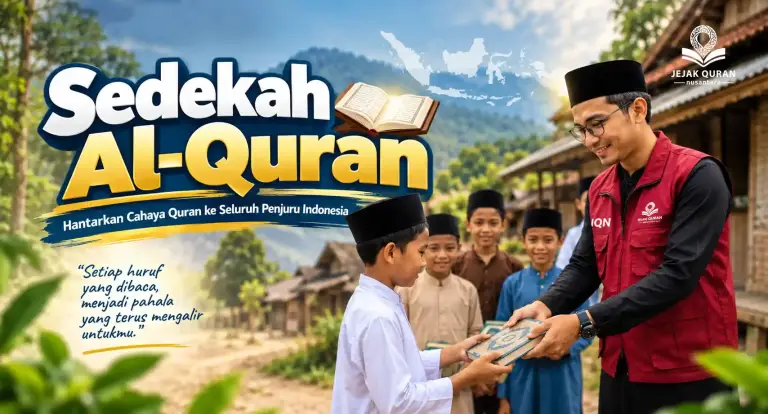 Sedekah Al-Quran Hantarkan Cahaya Quran ke Seluruh Penjuru Indonesia